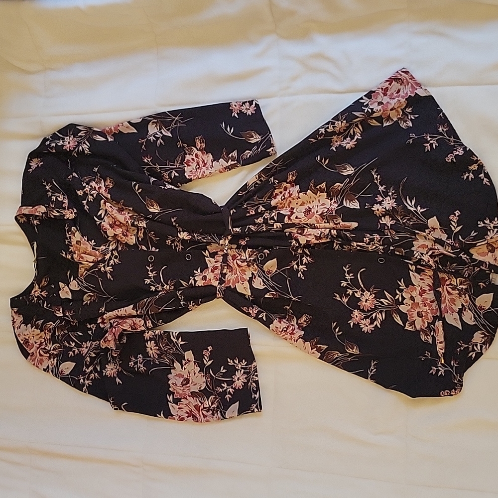 Hawthorn floral shirt dress size XXL